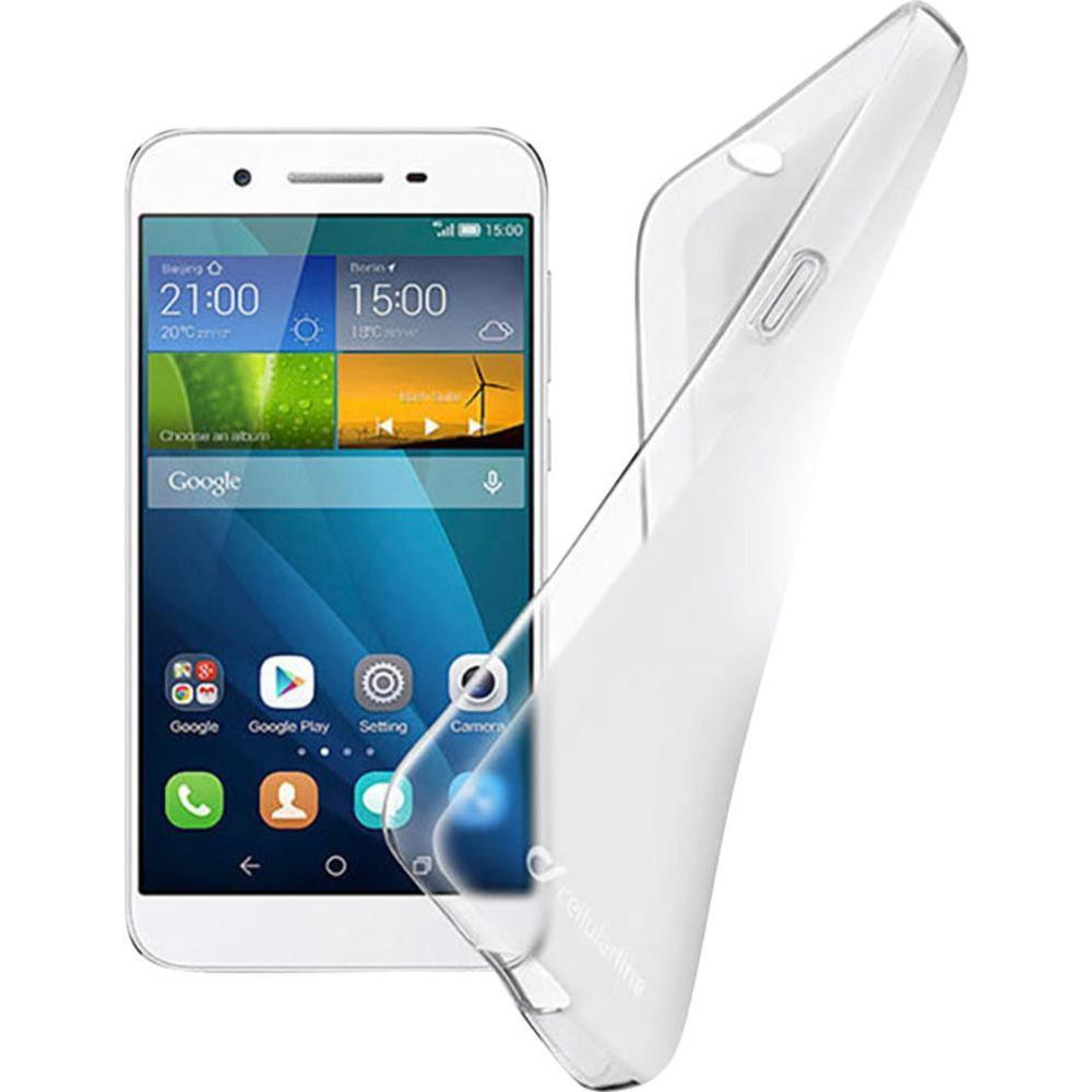 CELLULARLINE Custodia cover per Huawei GR3 Cellular Line Shape in gomma trasparente